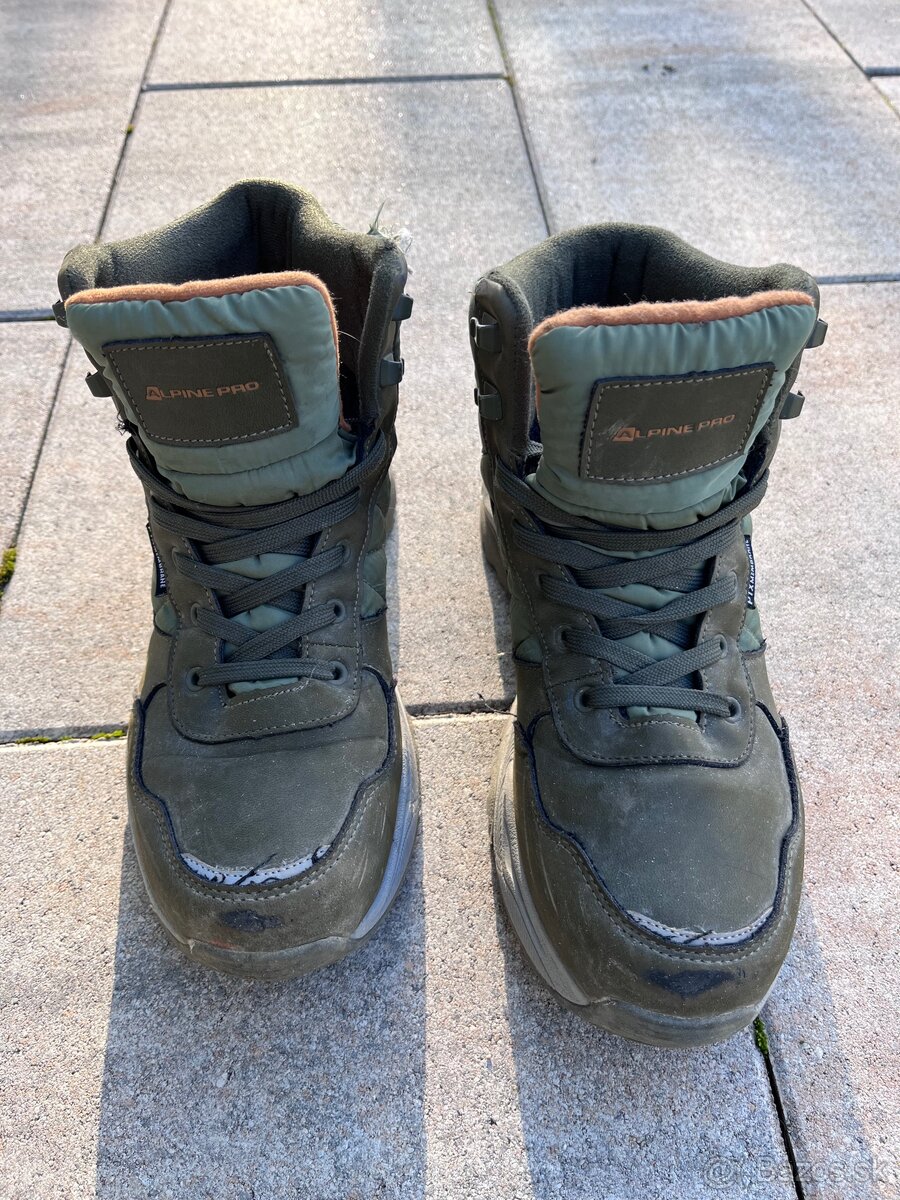 zimné topánky ALPINE PRO chlapčenské - 2