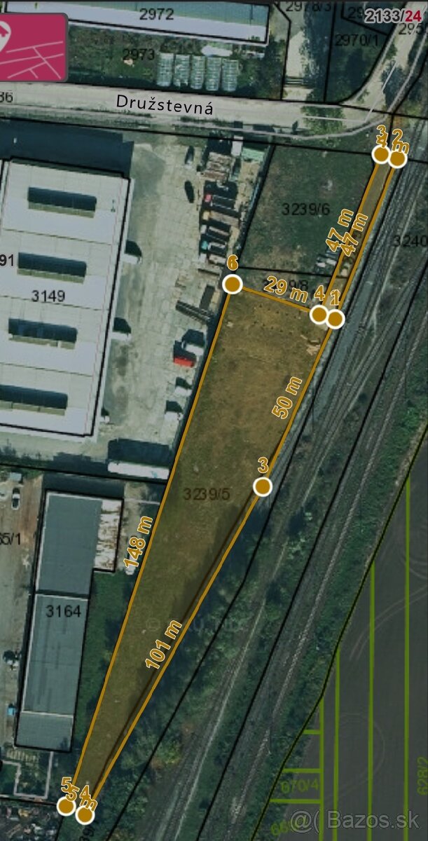 Priemyselný pozemok na predaj, pri ul. Strojnícka, Prešov - 2