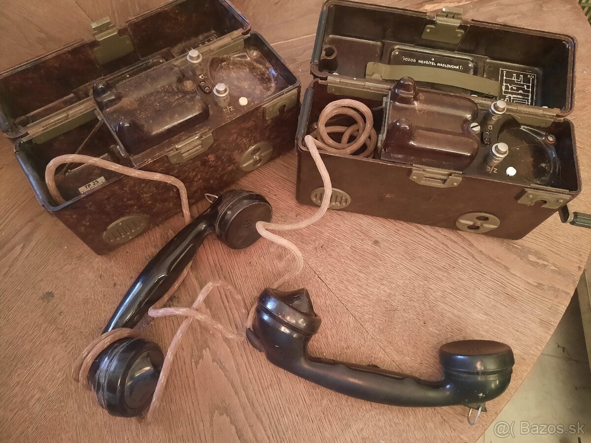 poľné vojenske telefony - 2