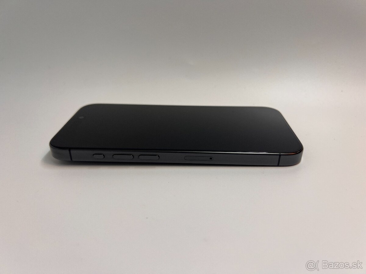 IPHONE 15 PRO BLACK TITANIUM 128GB ZÁRUKA - VEĽMI PEKNÝ STAV - 2