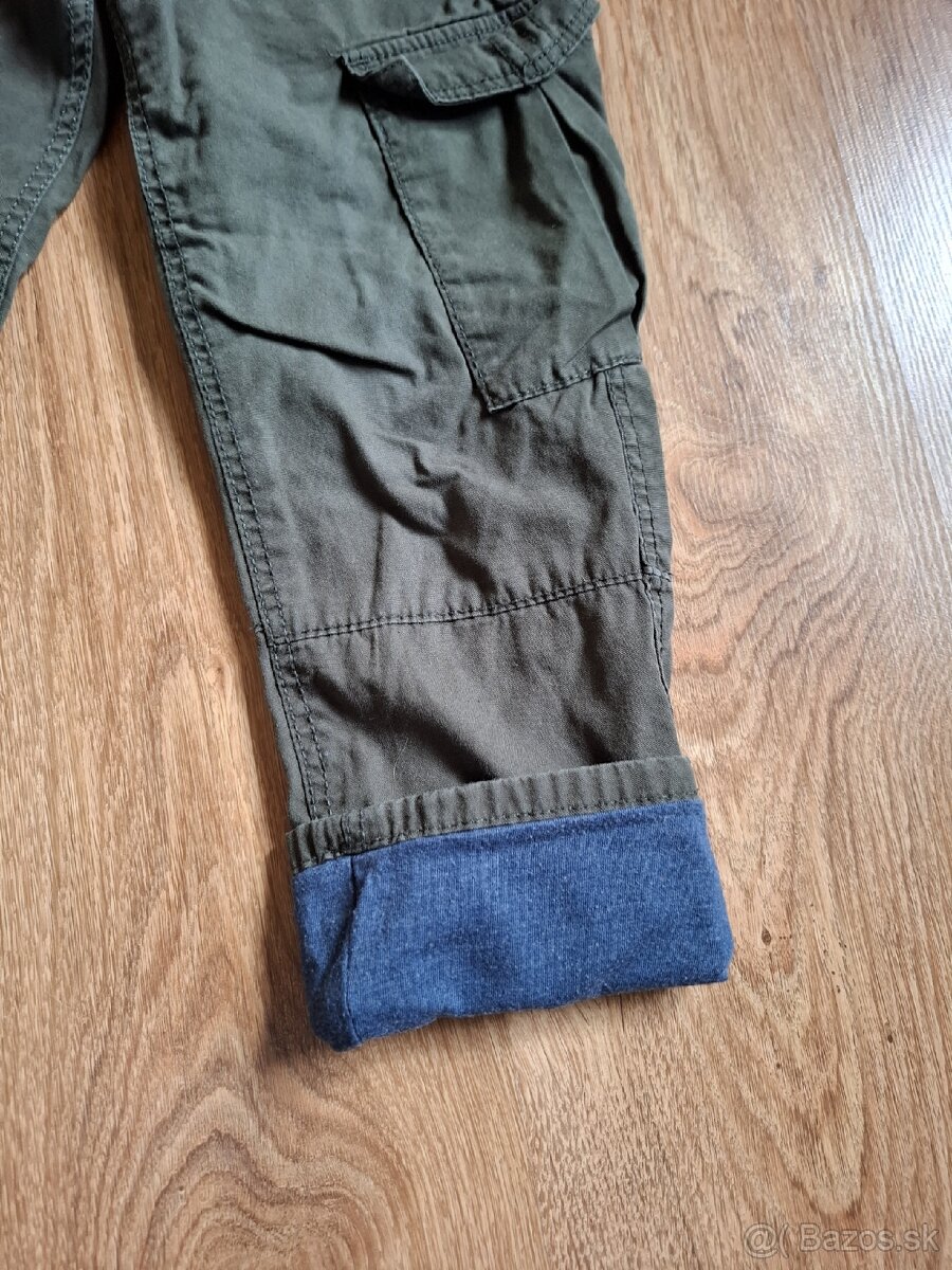 Zateplené nohavice 128 - 2