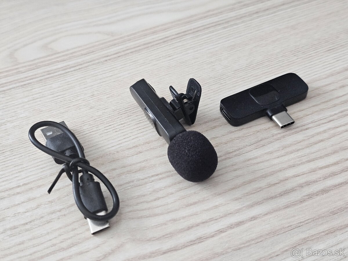 Bezdrôtový klopový mikrofón - 2