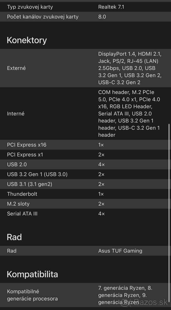 ASUS TUF GAMING B650M-E WIFI - 2