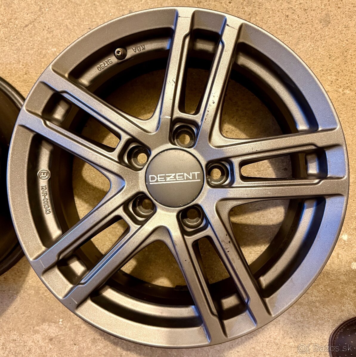 Hliníkové disky -DEZENT TZ graphite - R16 - 5X112 - 2