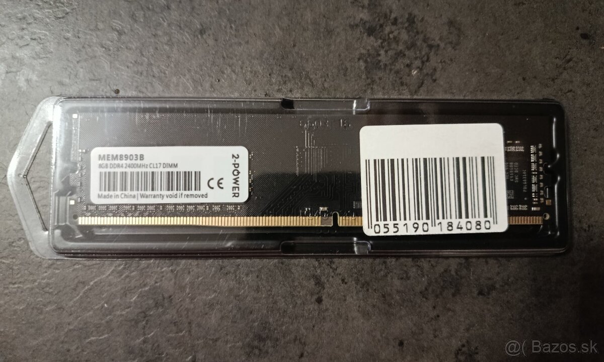 Pamäť DDR4 8GB PC4 CL17 do PC - 2