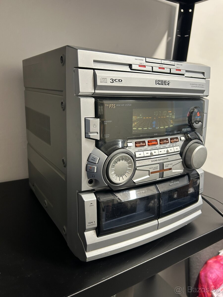 Predám hi-fi vežu PHILIPS FW-P75 - 2