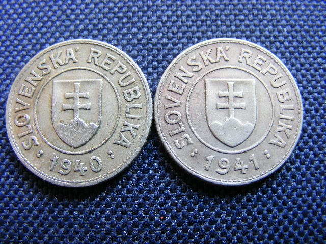 staré slovenské 1 koruny - 2