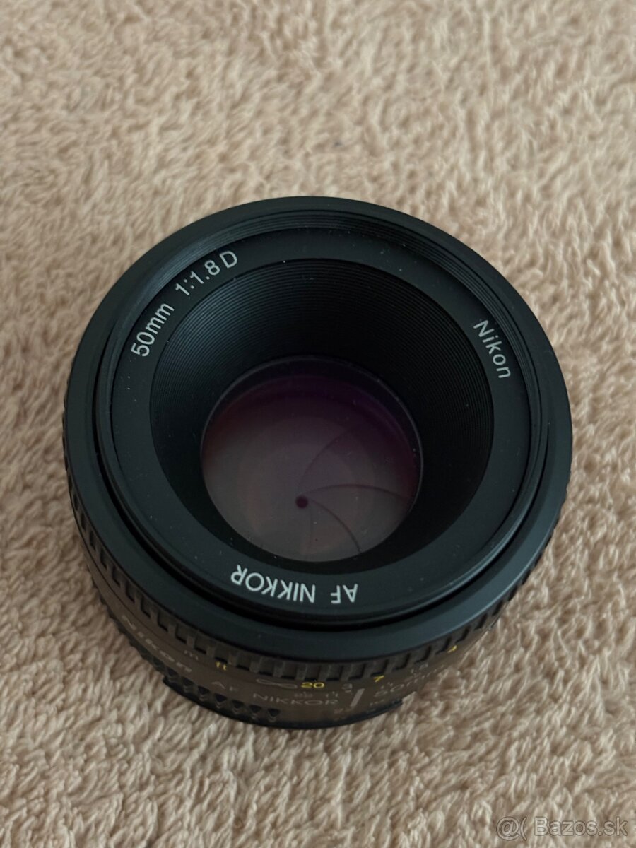 Nikkor 50mm 1:1,8 D AF - 2