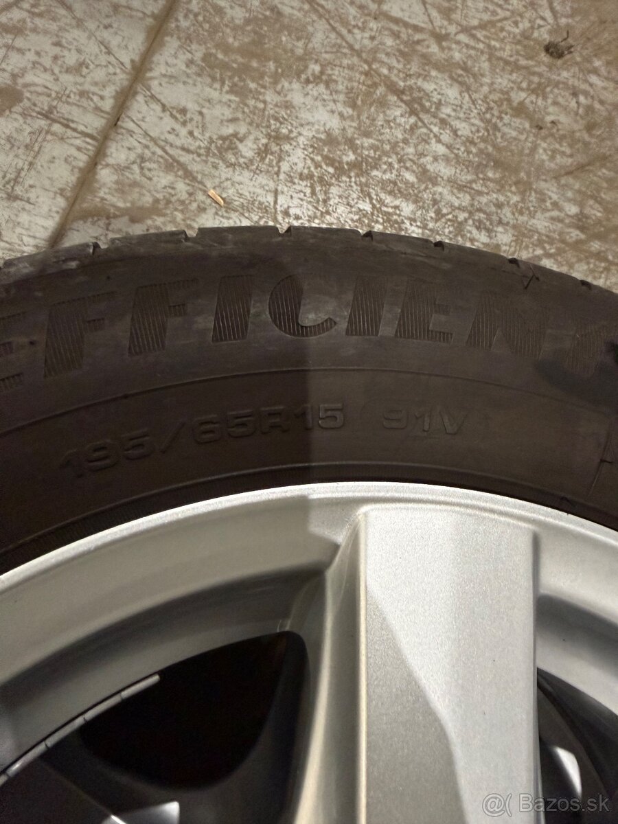195/65 R15 disky+pneu 4ks - 2