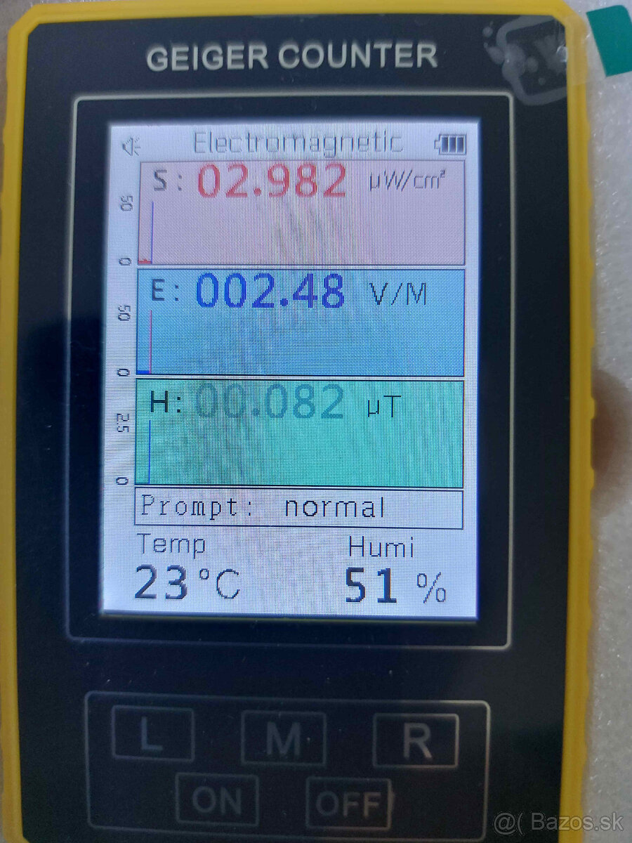 Dozimetr digitálněgrafický - 2