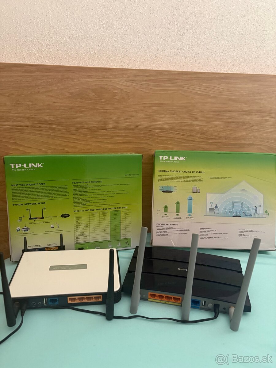 Predám dva gigabitové Wi-Fi routery TP-Link - 2
