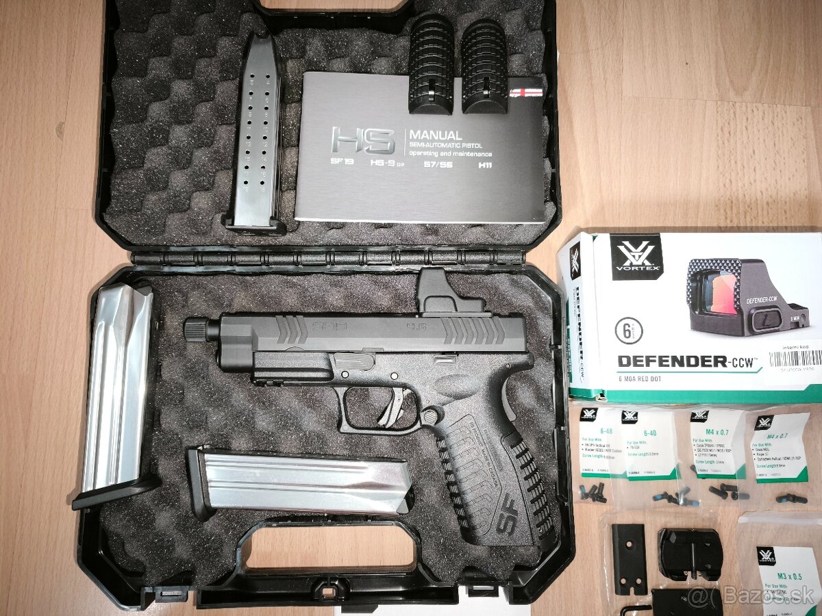 Springfield XDM ELITE 4.5" OSP Threaded, 9x19 - 2
