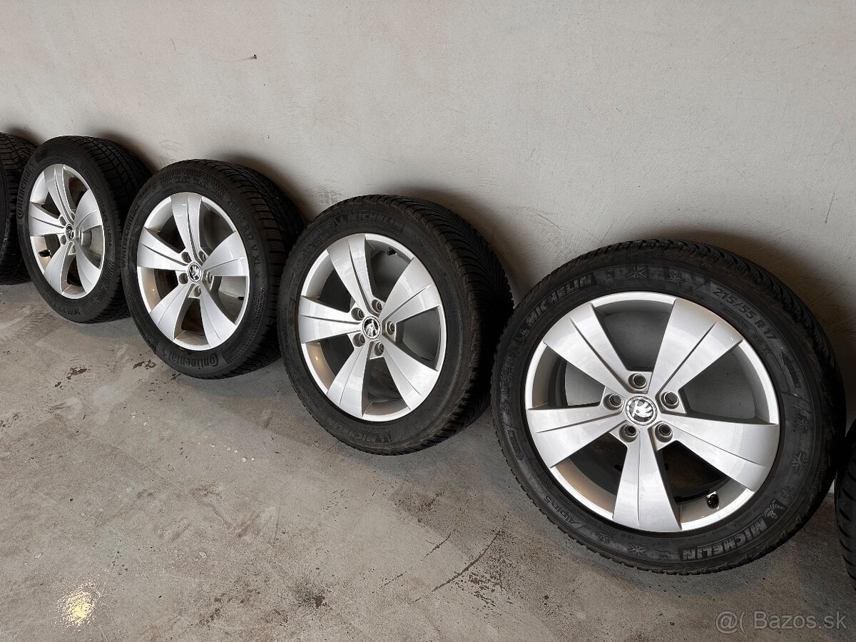 11. Škoda 215/55 R17 - 2