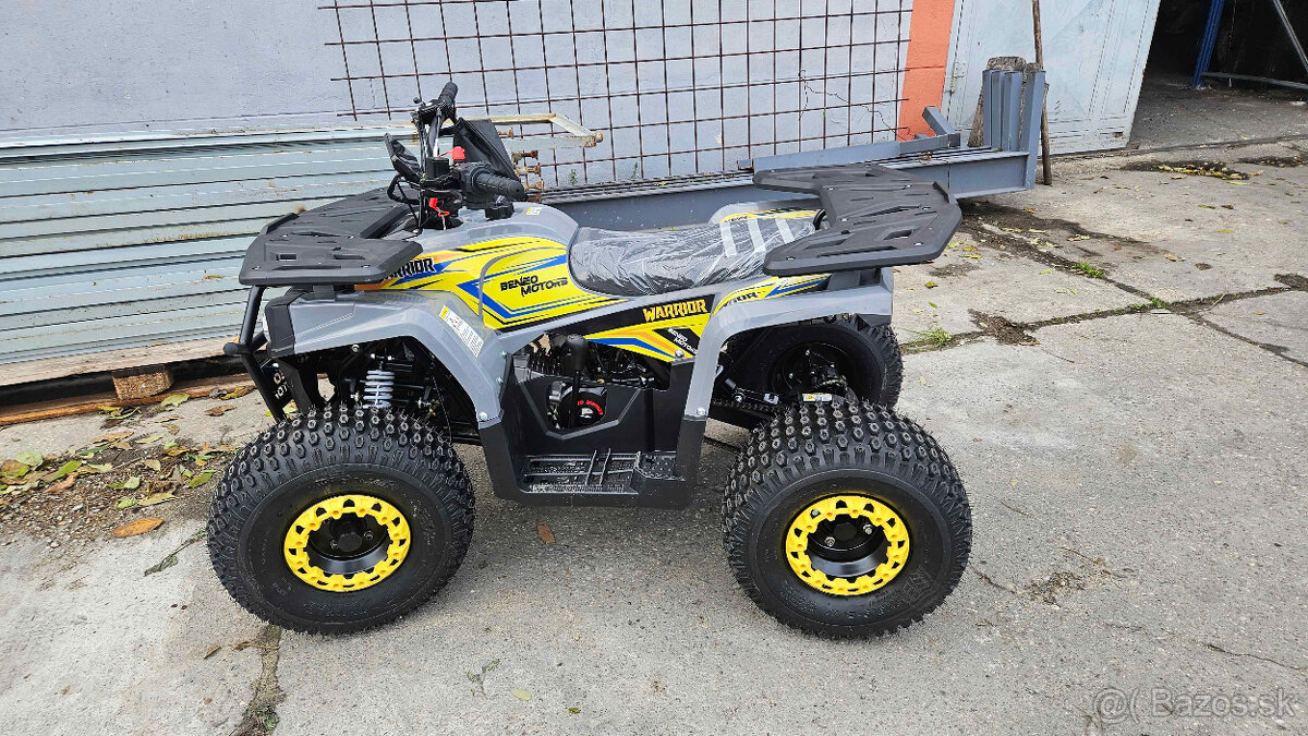 Warrior 125 8´´ automat + spiatocka led svetla, Lcd display