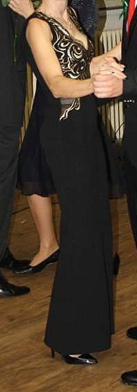 luxusné spoločenské šaty XS/S - 2