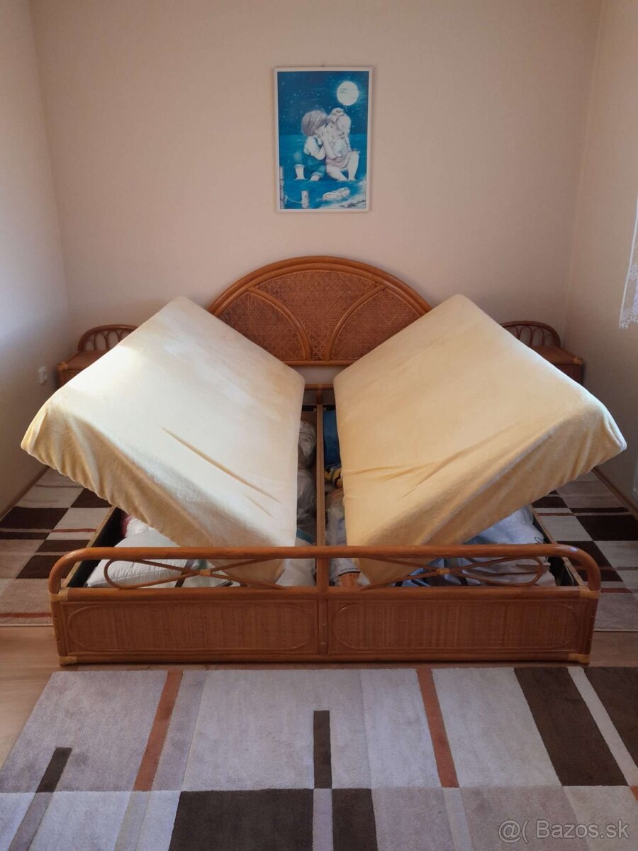 Ratánová posteľ - 2