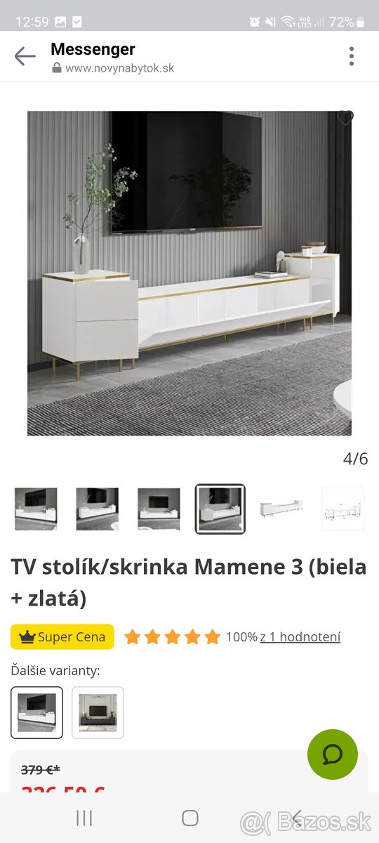 Tv stolík do obývačky - 2