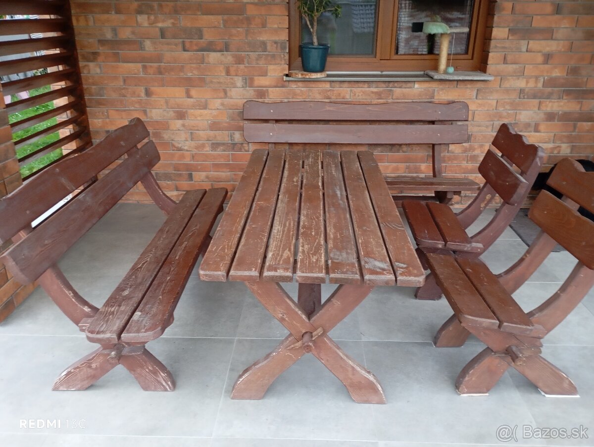 Predám záhradné sedenie - 2