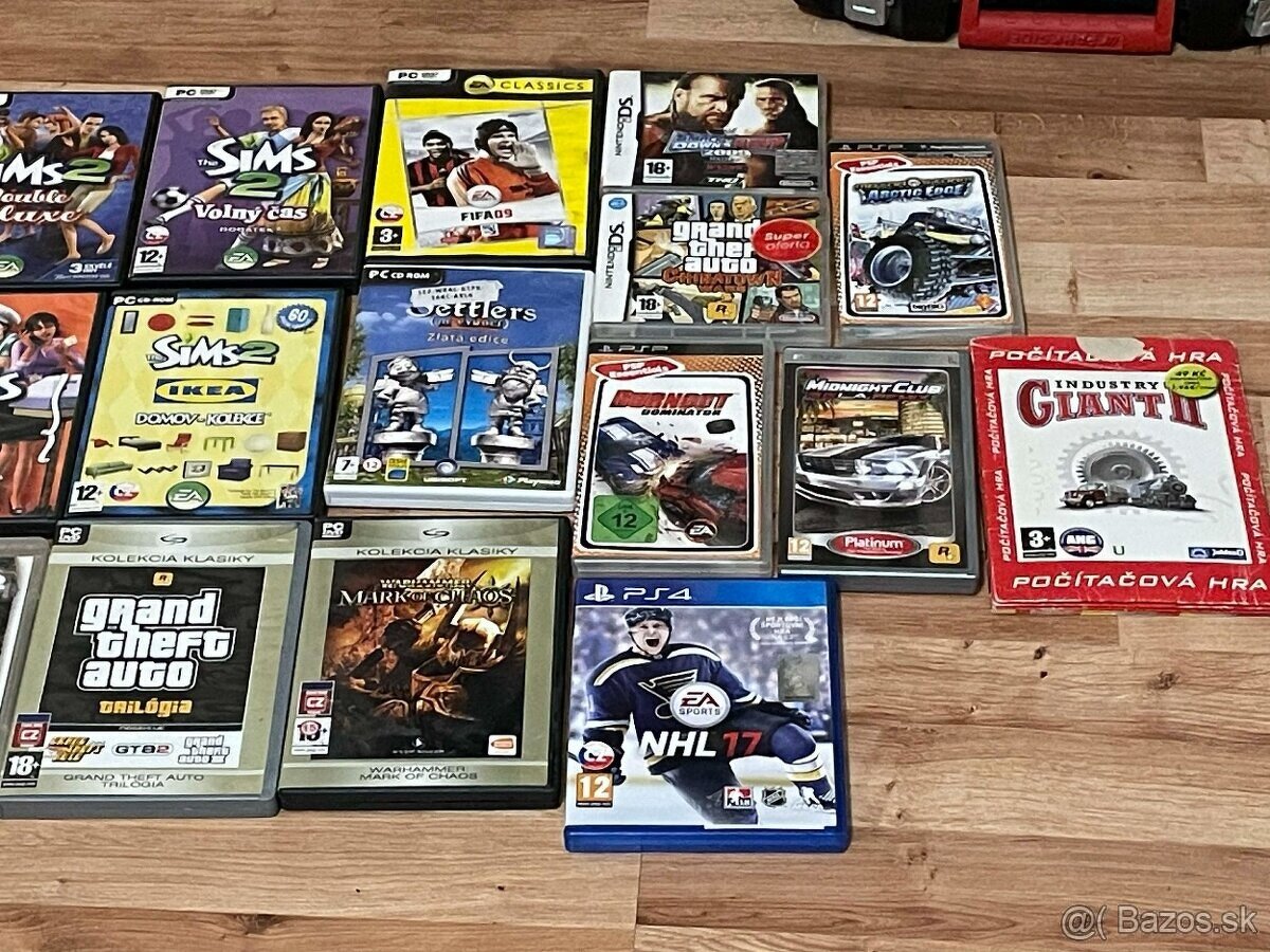 Predam zbierku PC a Playstation hier - 2