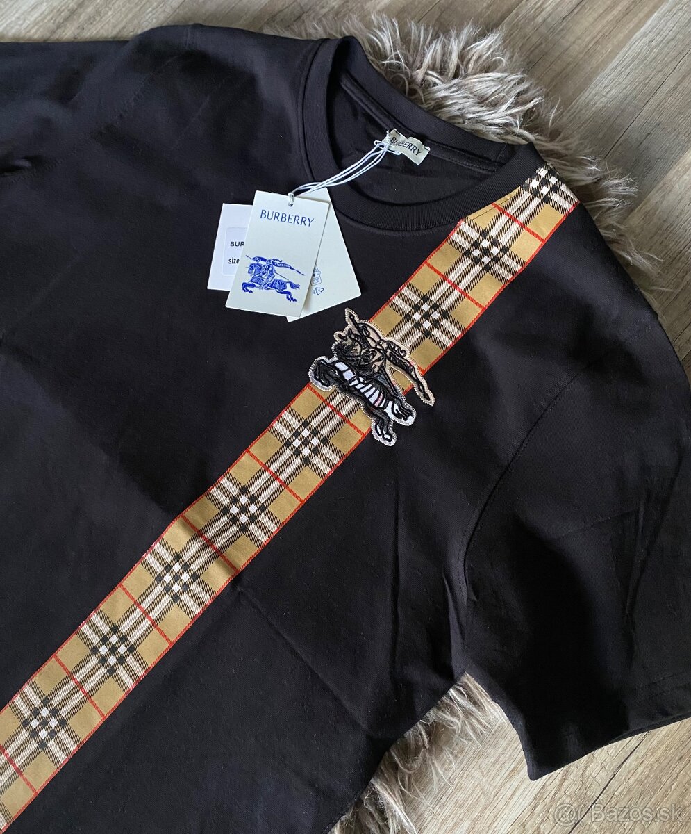 Tričko burberry L - 2