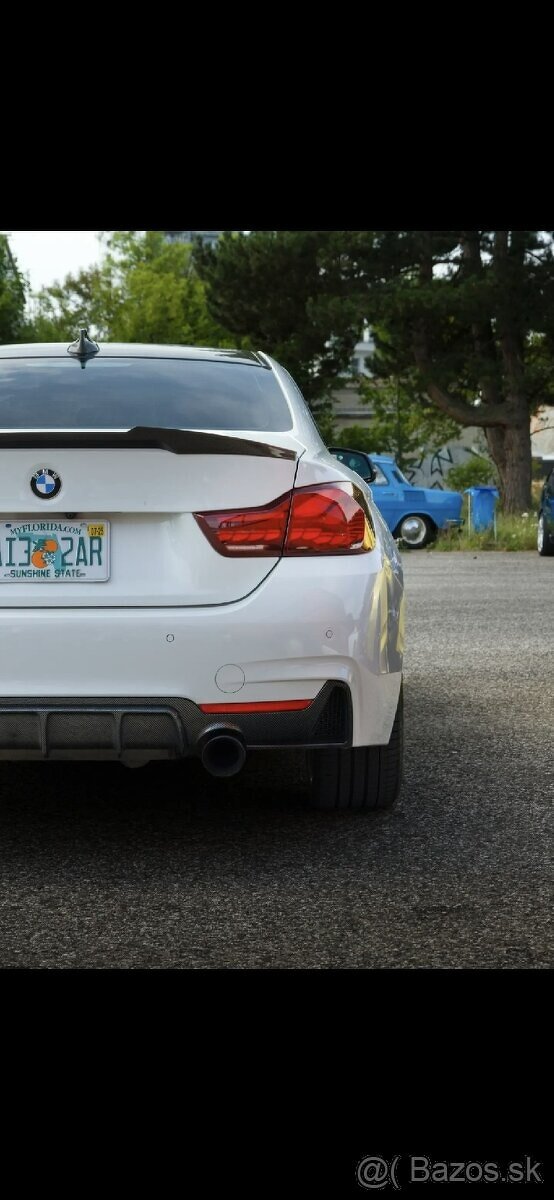 BMW F32 carbon fiber spoiler - 2