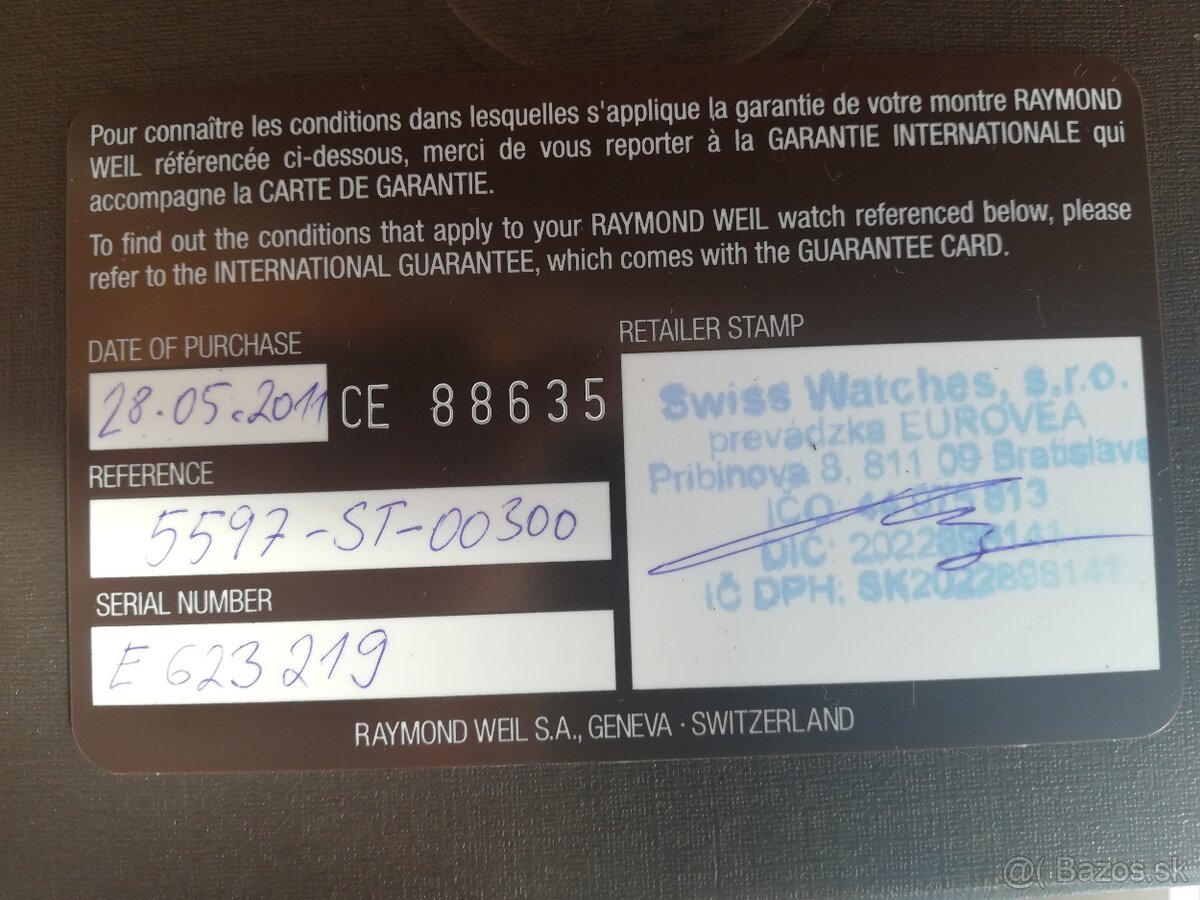 Raymond Weil Geneve - 2