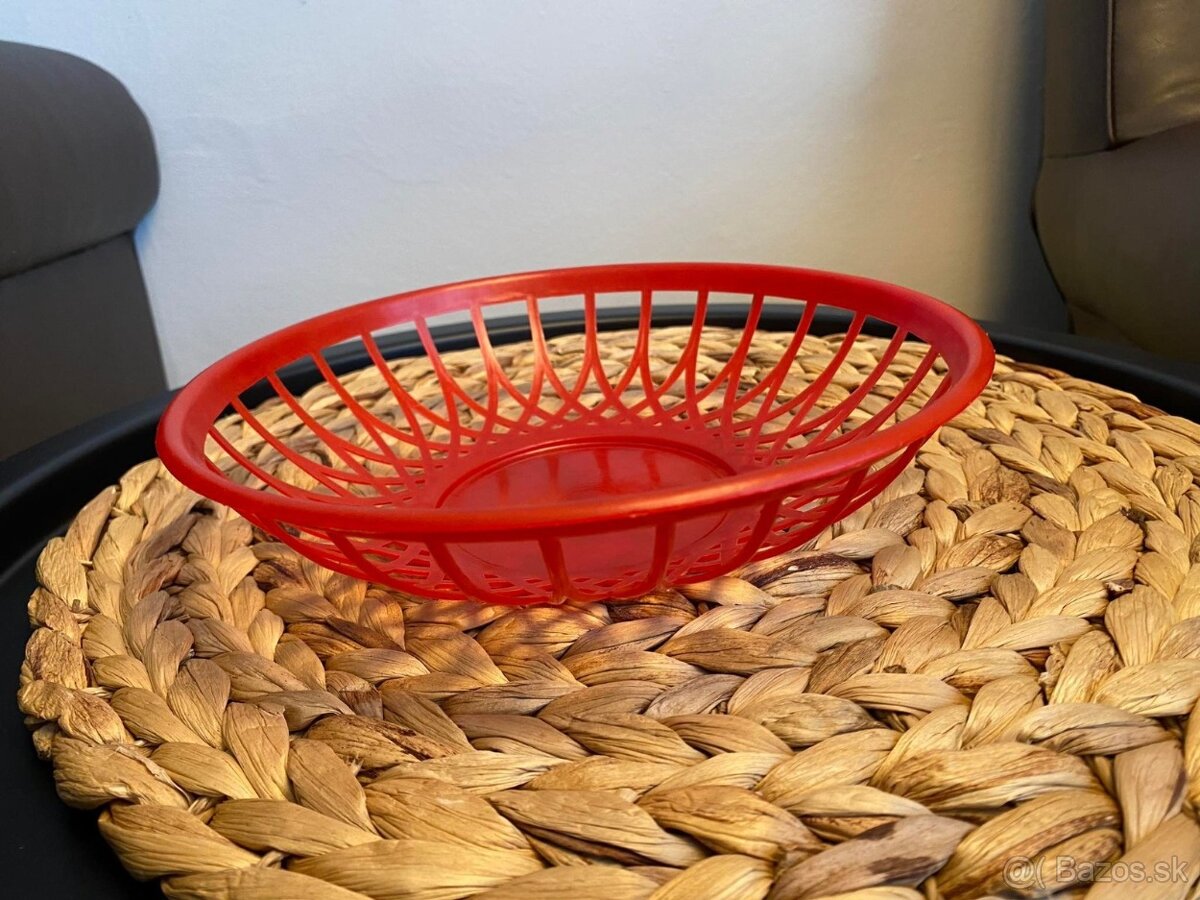 Retro plastový košík - 2
