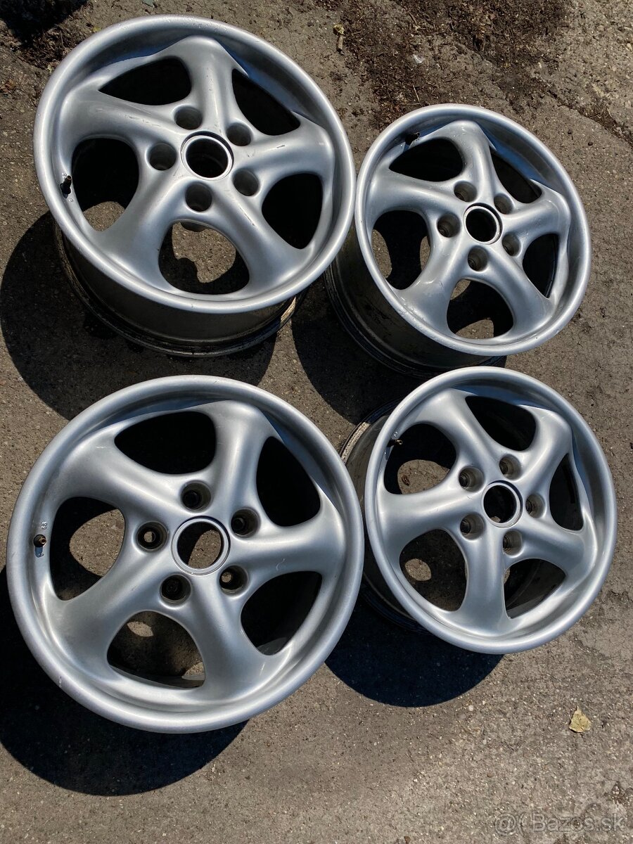 Original disky Porsche 996 7x17 ET55 + 9x17 ET55 - 2