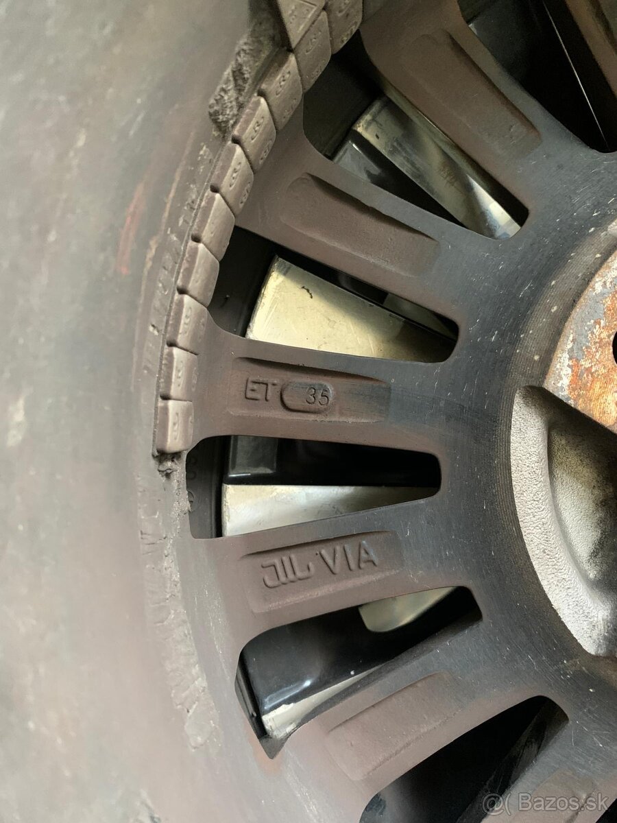 ALU disky KIA 4x100, R14, ET35, 6J, stredová diera 54,1mm - 2