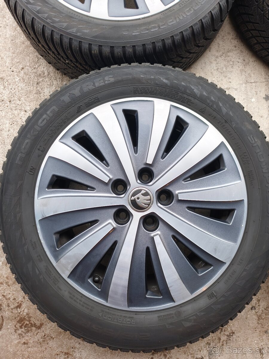 Zimné komplety Škoda 215/55 R17 98H - 2
