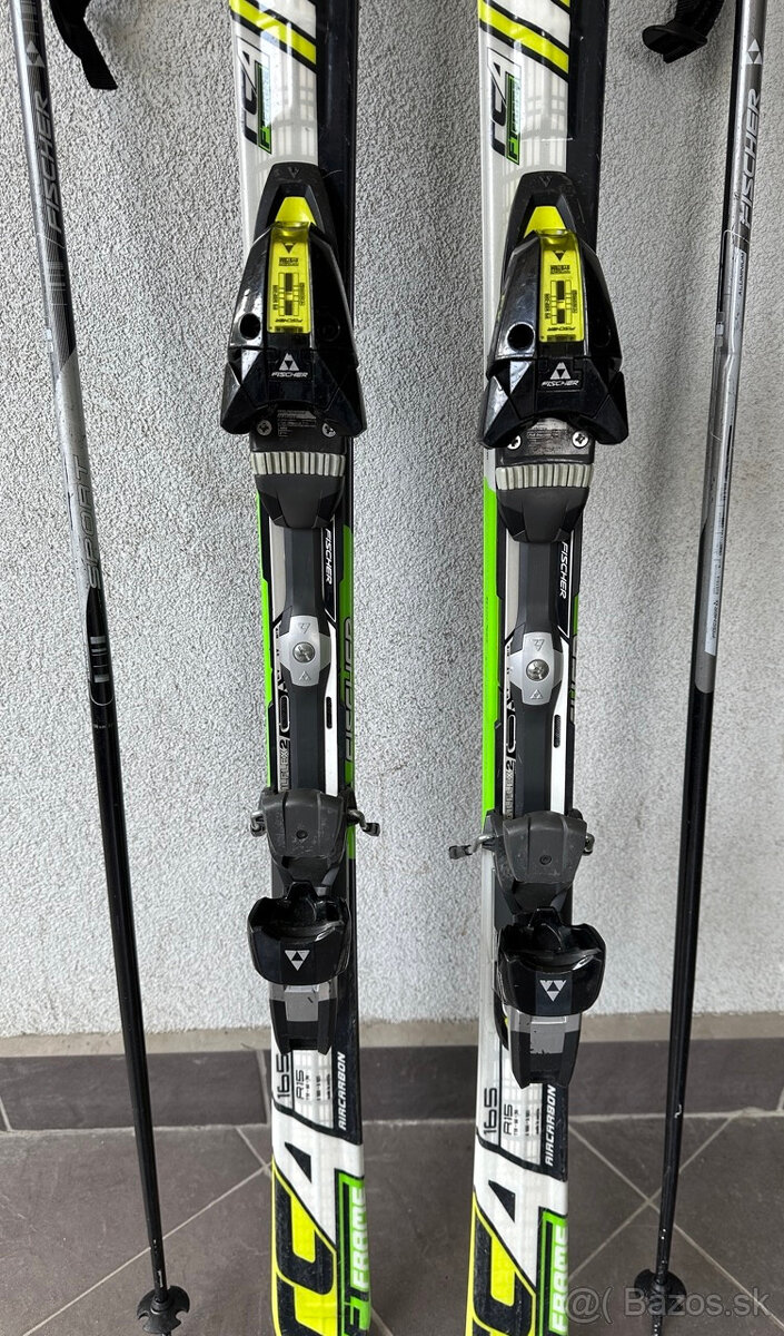 lyze Fischer, lyziarky Salomon - 2