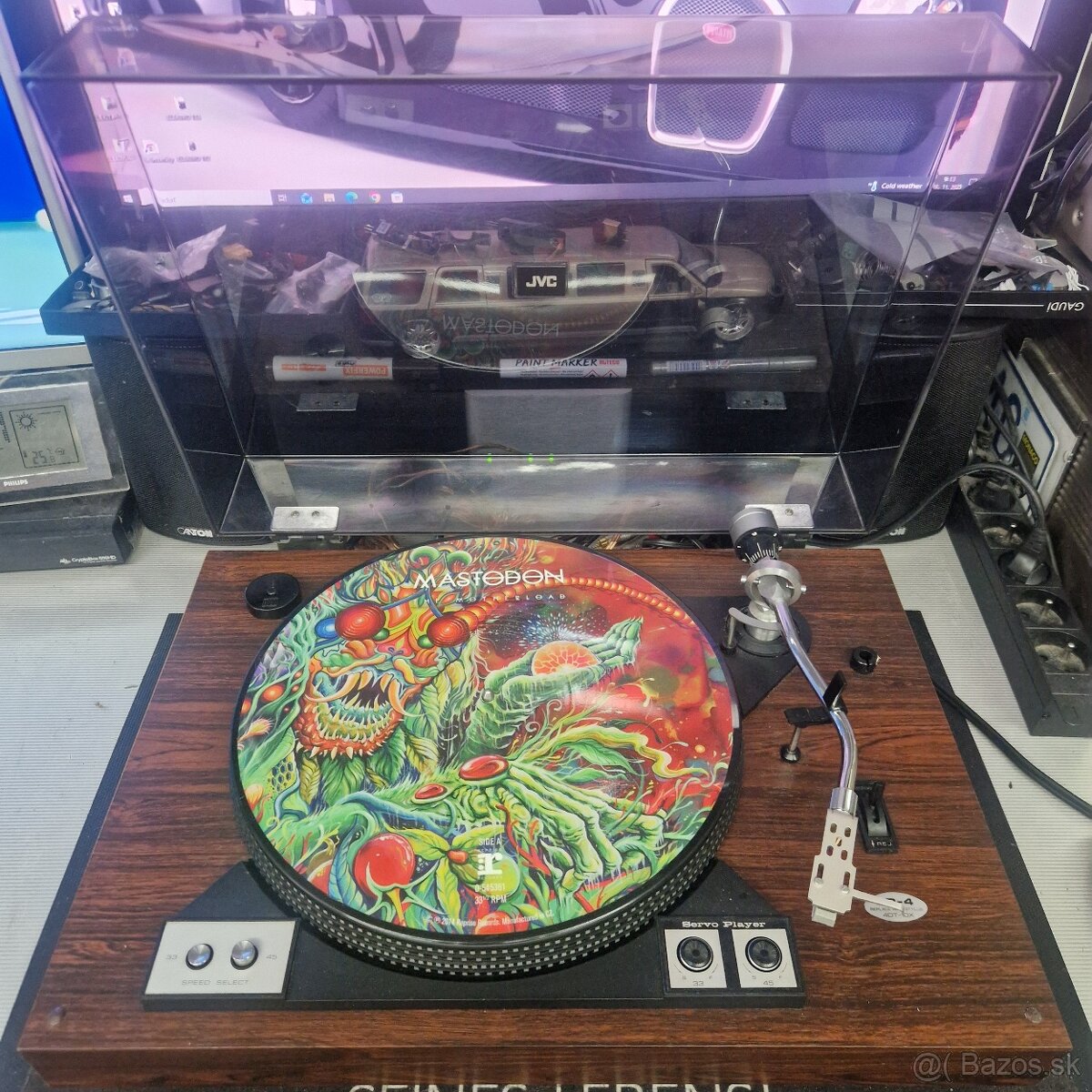 JVC GL-500 CD4...4 kanálový gramofon , DC servo , prenoska A - 2