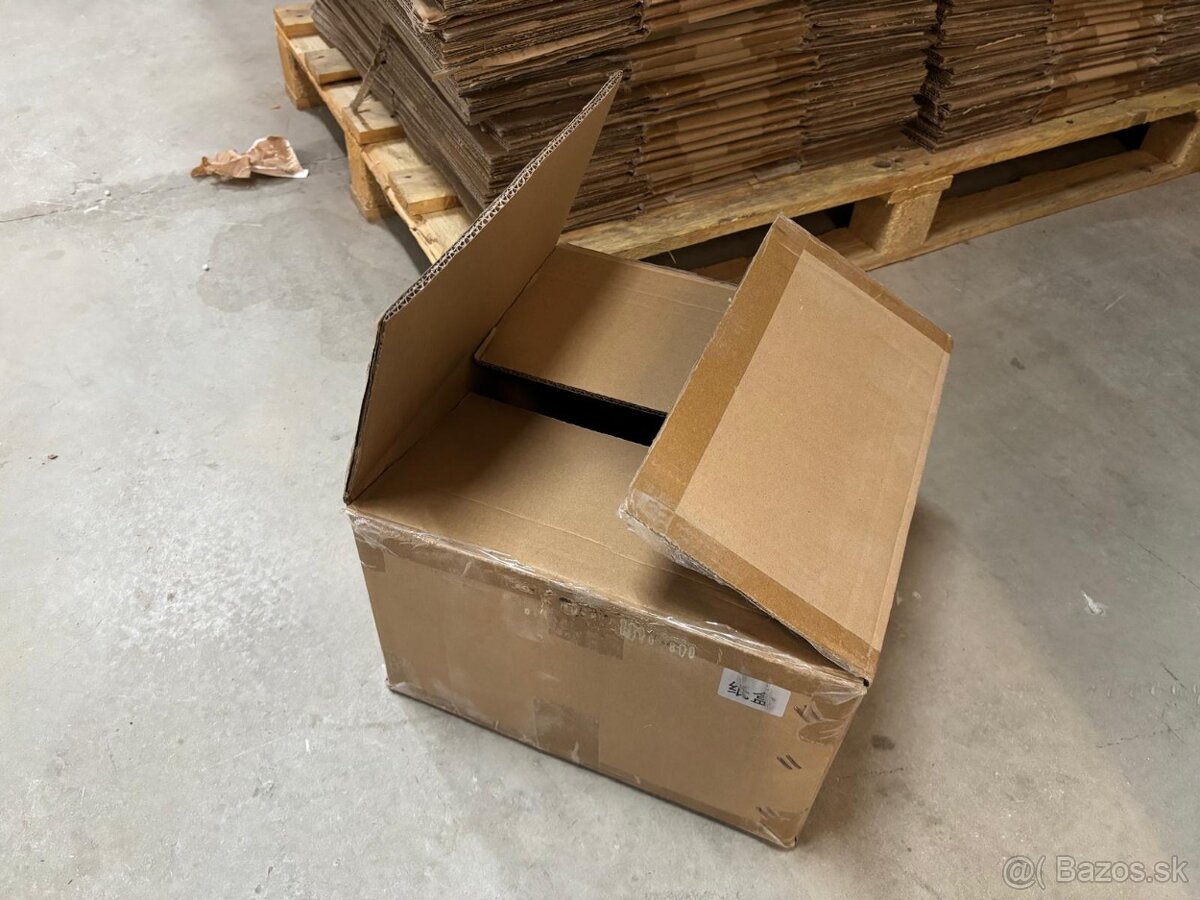 Kartonove krabice - čisté, suché, nepotrhané - 2