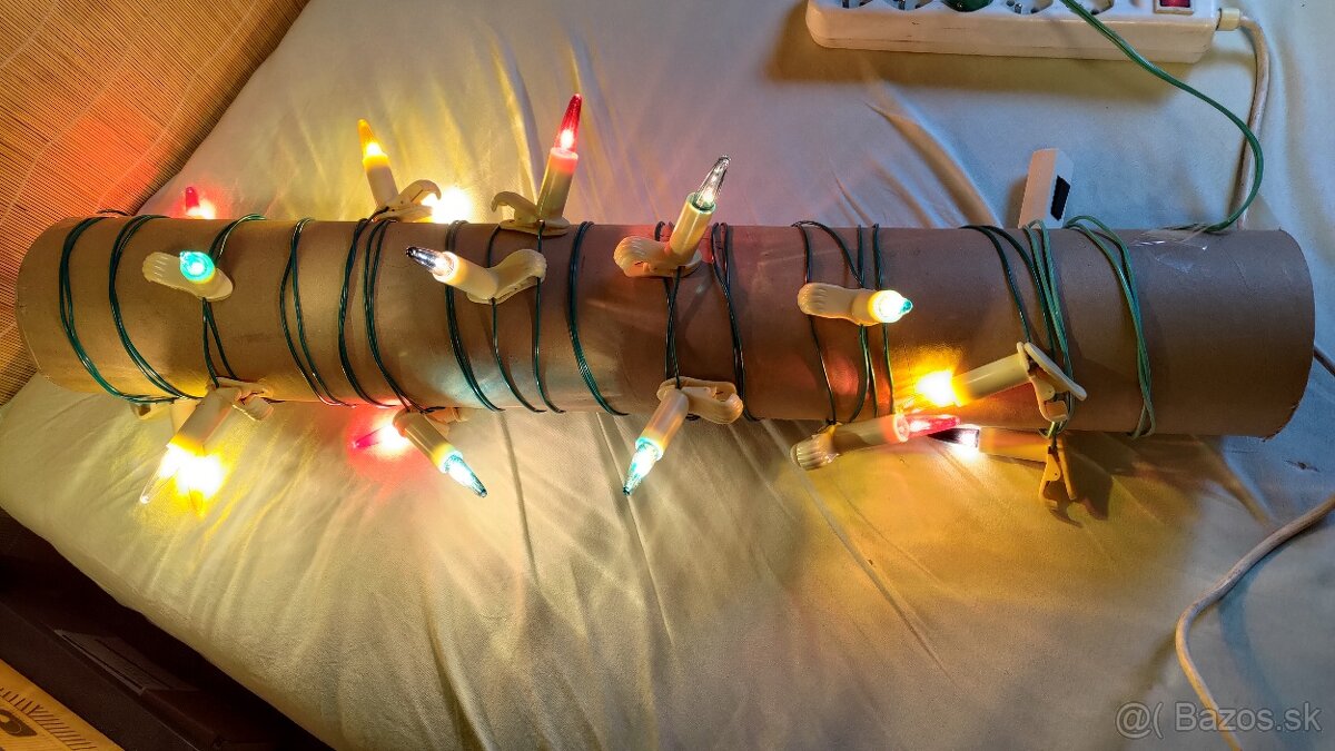 Vianočné svetielka/Brutal retro unikát 16 - 2