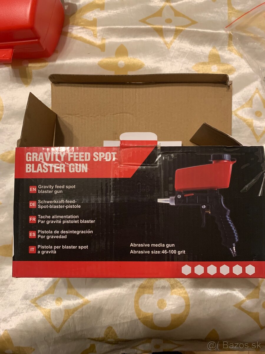 Predám ručnú pieskovačku – gravity feed - 2