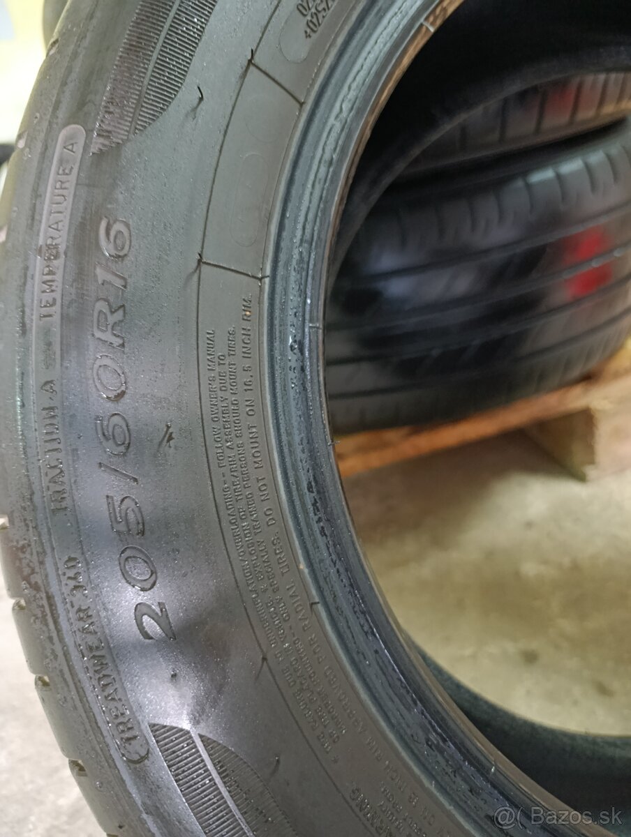 Letné pneumatiky 205/60 R16 - 2