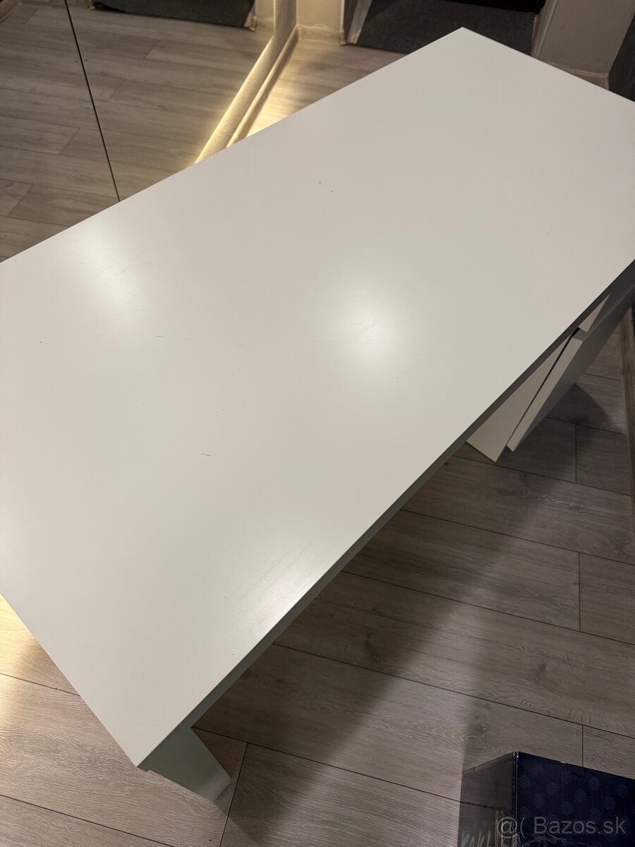 Biely Kancelarsky stôl Ikea - 2