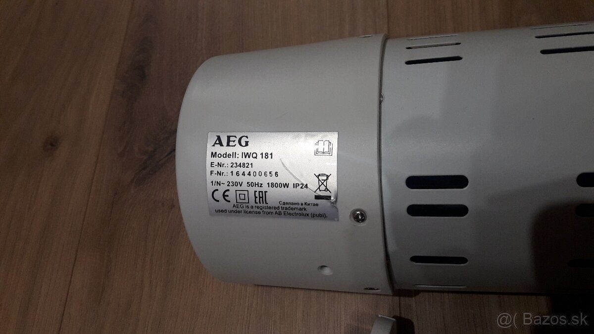 Elektrický ohrievač AEG - 2