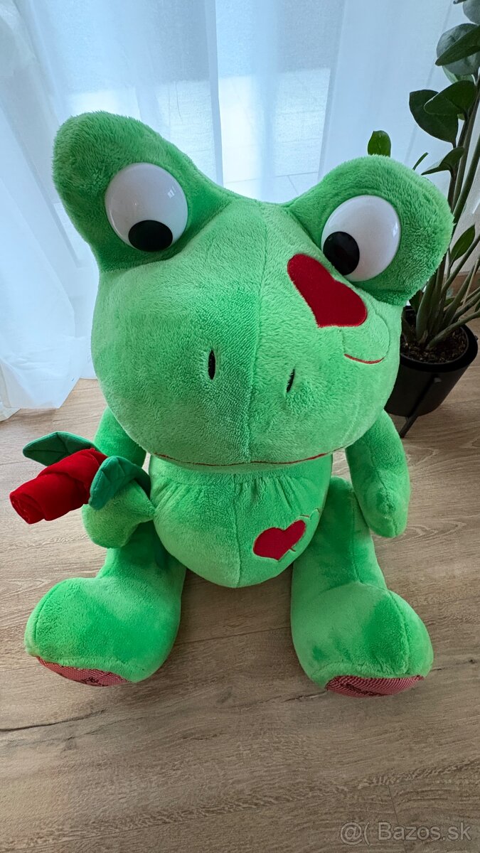 Plyšová hračka - plyšová žaba - 2