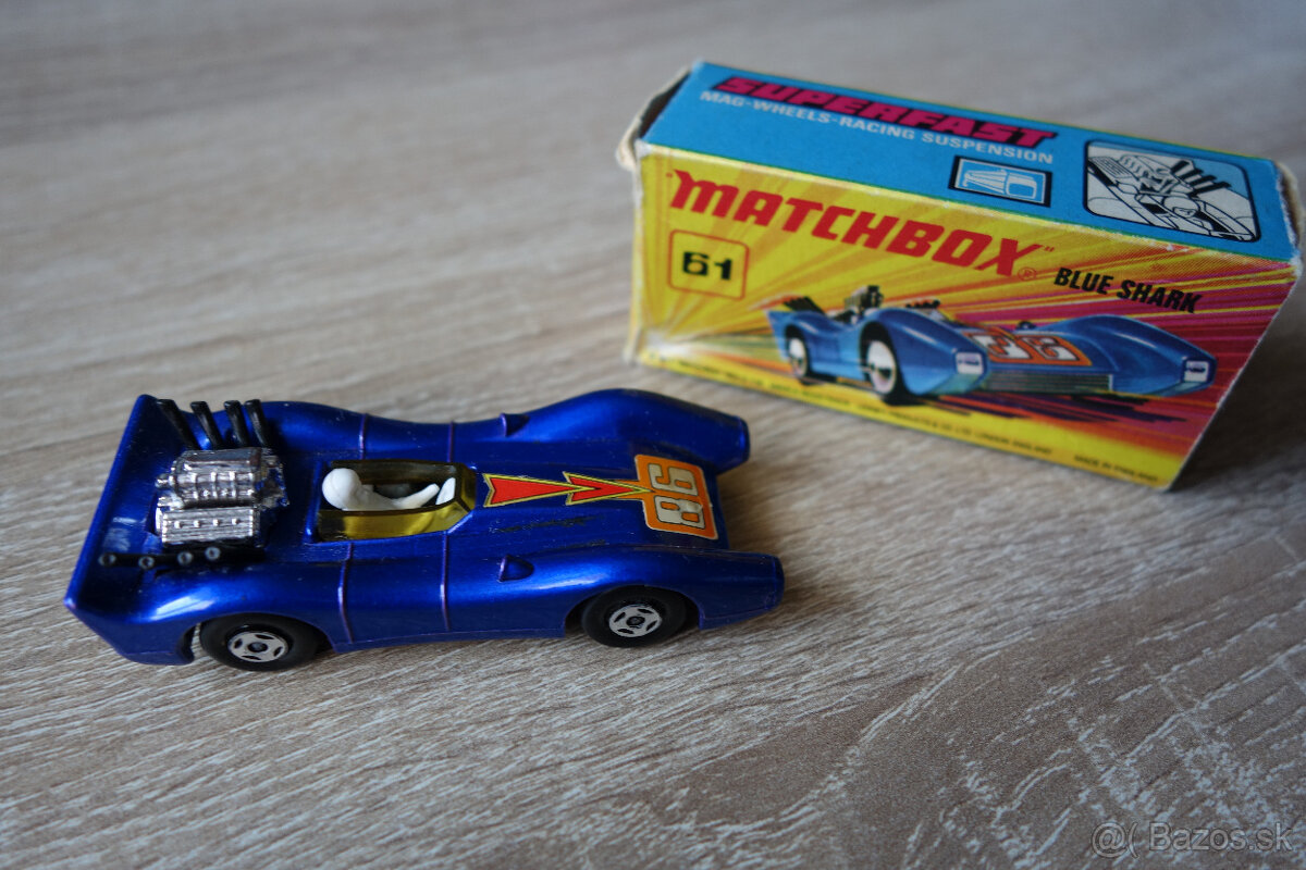 Matchbox Superfast No. 61 Blue Shark - 2