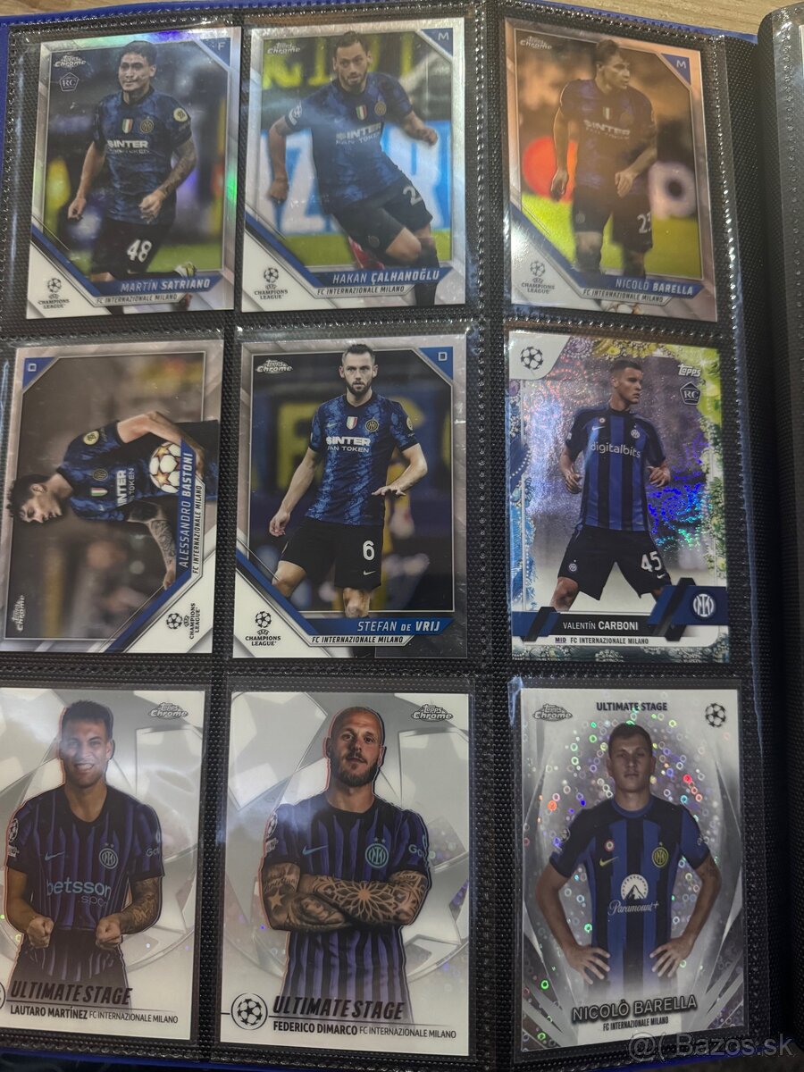 Kartičky Inter Milan - 2
