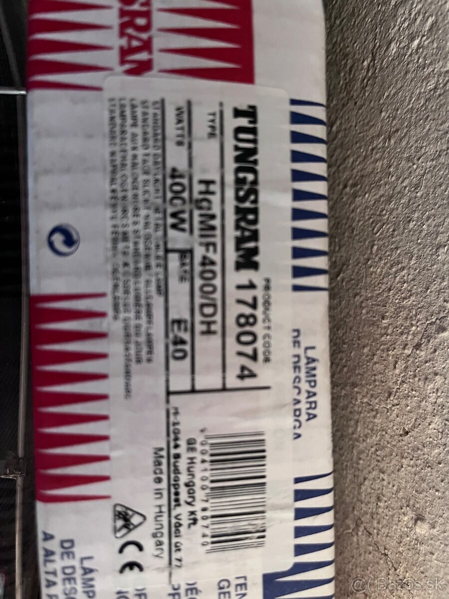 Halogenidová výbojka 400W - 2