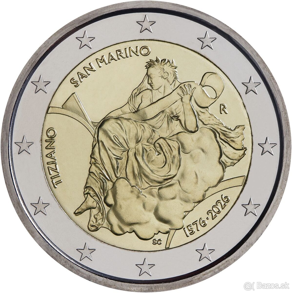 Pamätná 2€ minca san Maríno - 2