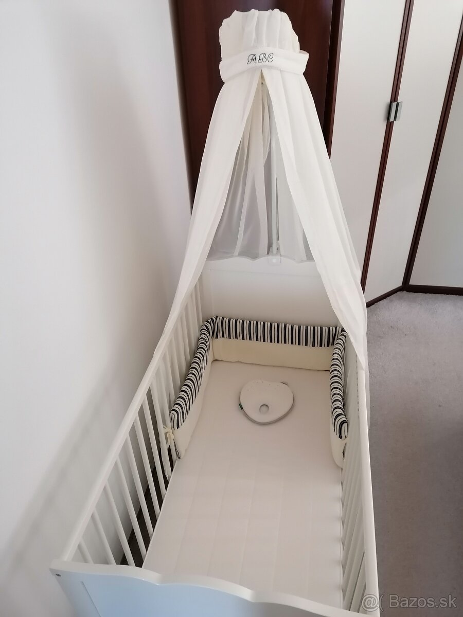 predám postielku s matracom IKEA - 2