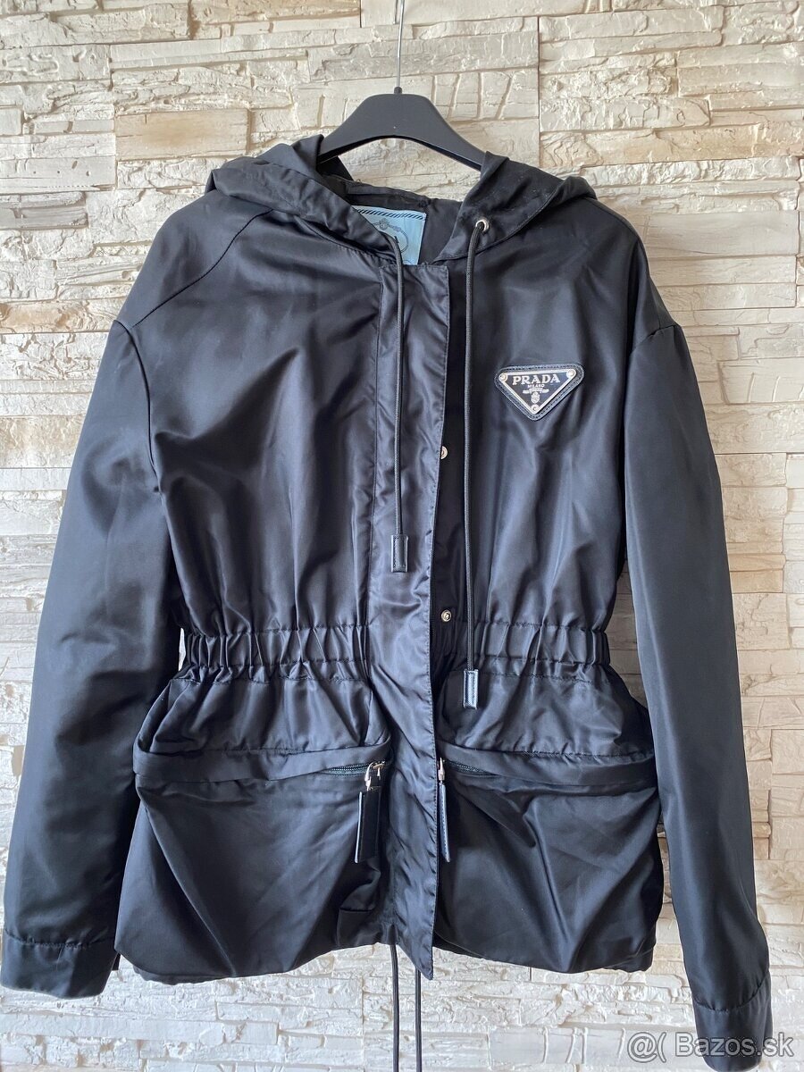 ORIGINAL PRADA nylon hooded jacket bunda - 2