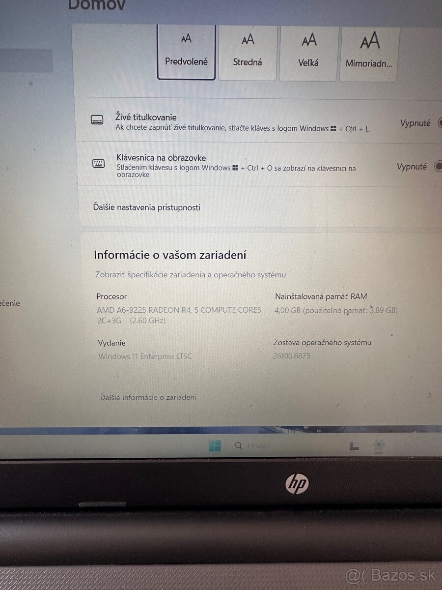 HP 255 G6 – notebook spoľahlivou baterkou - 2