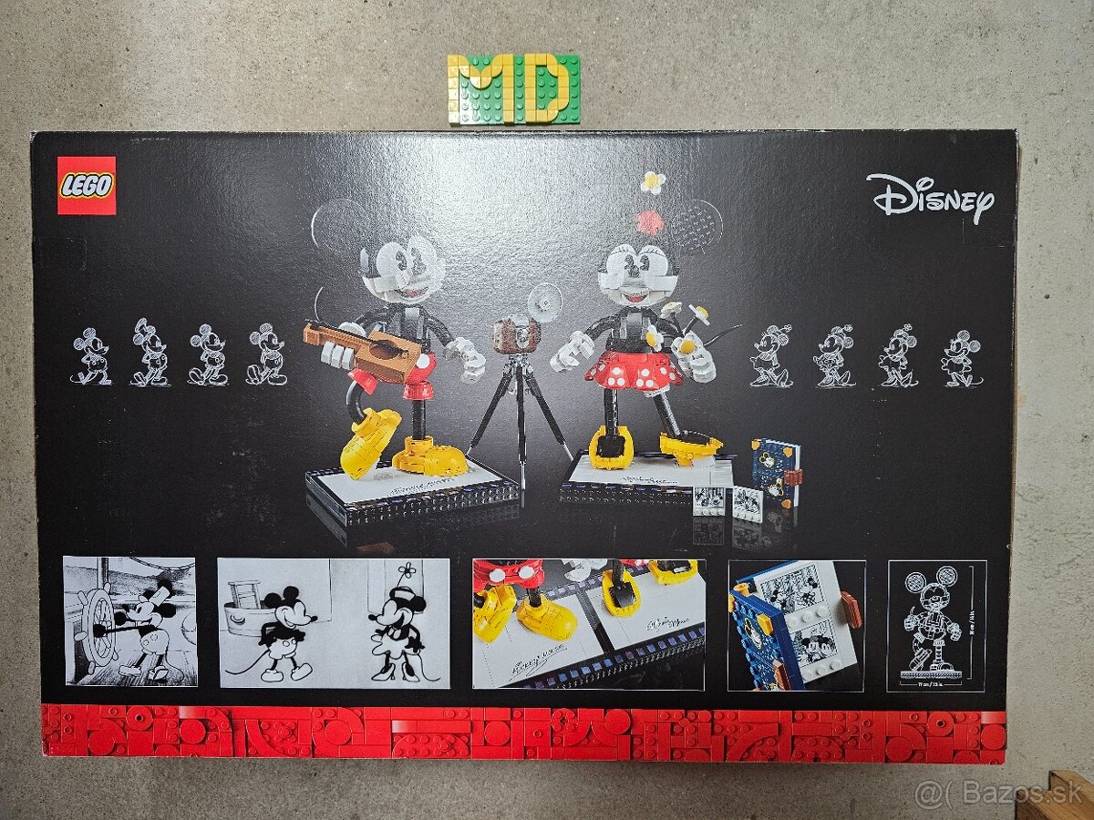 LEGO Disney 43179 Myšiak Mickey a Myška Minnie - 2