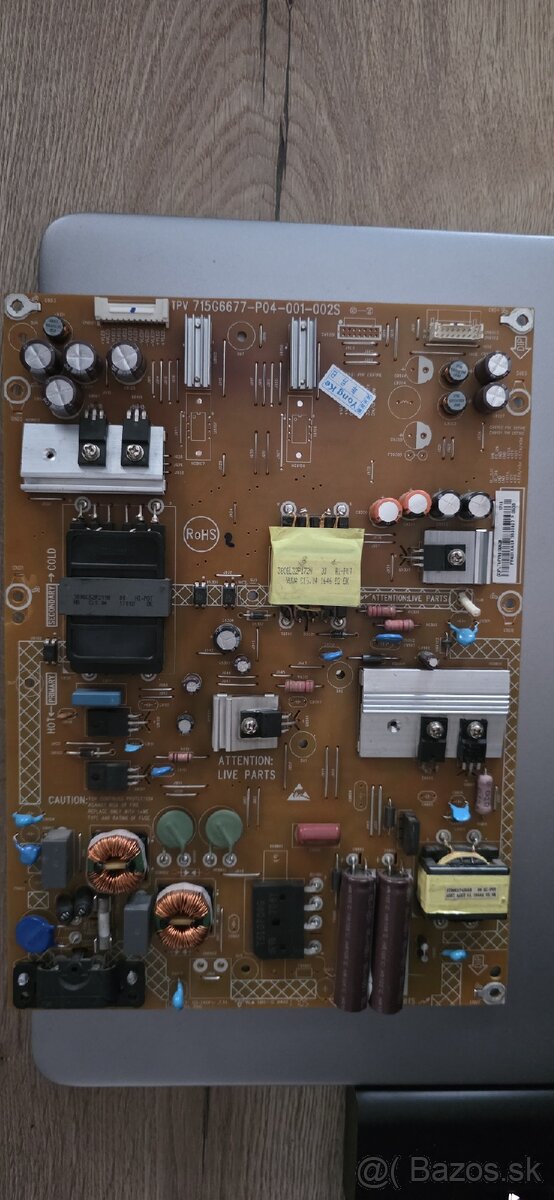 Zdroj pre TV Philips, označene zdroja: 715G6677-P04-001-002S - 2