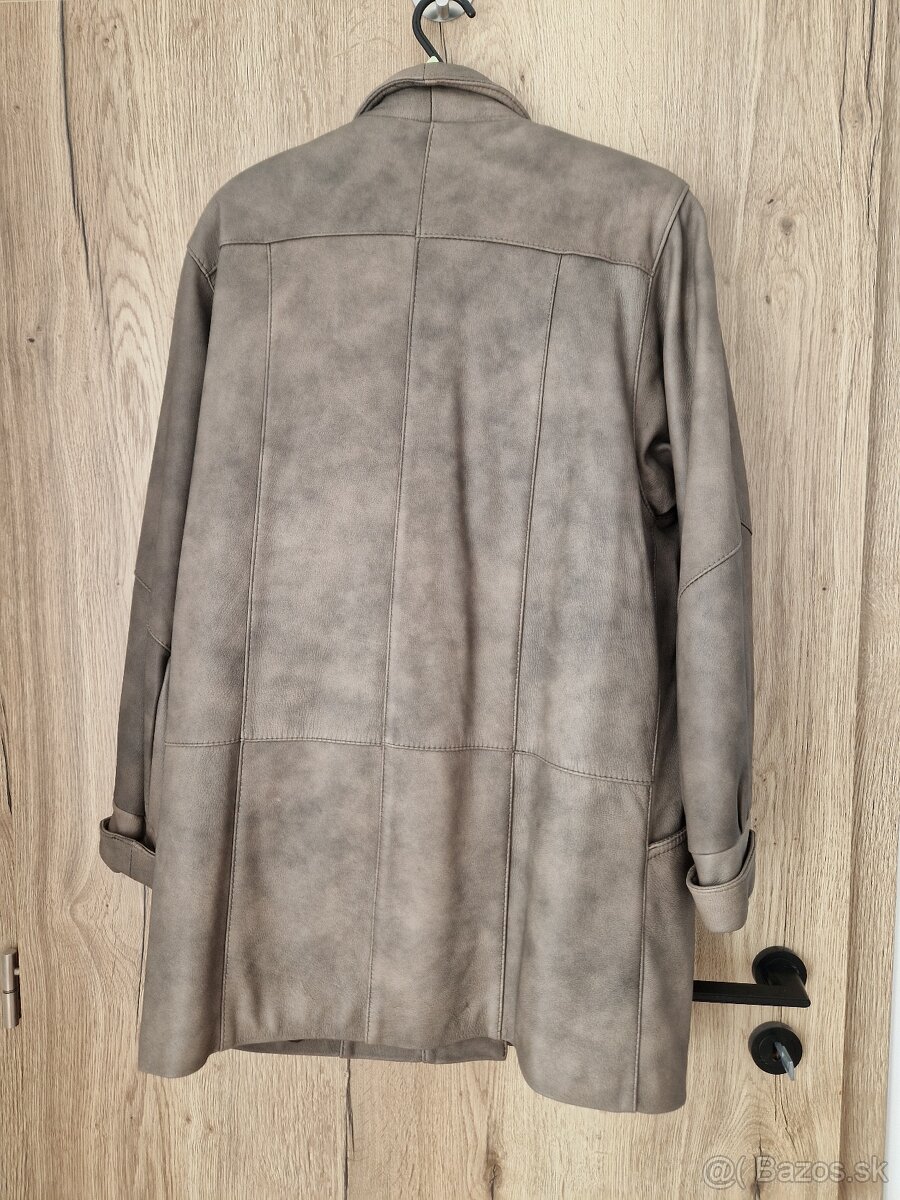 Kožený kabát/ bunda dámsky - 2
