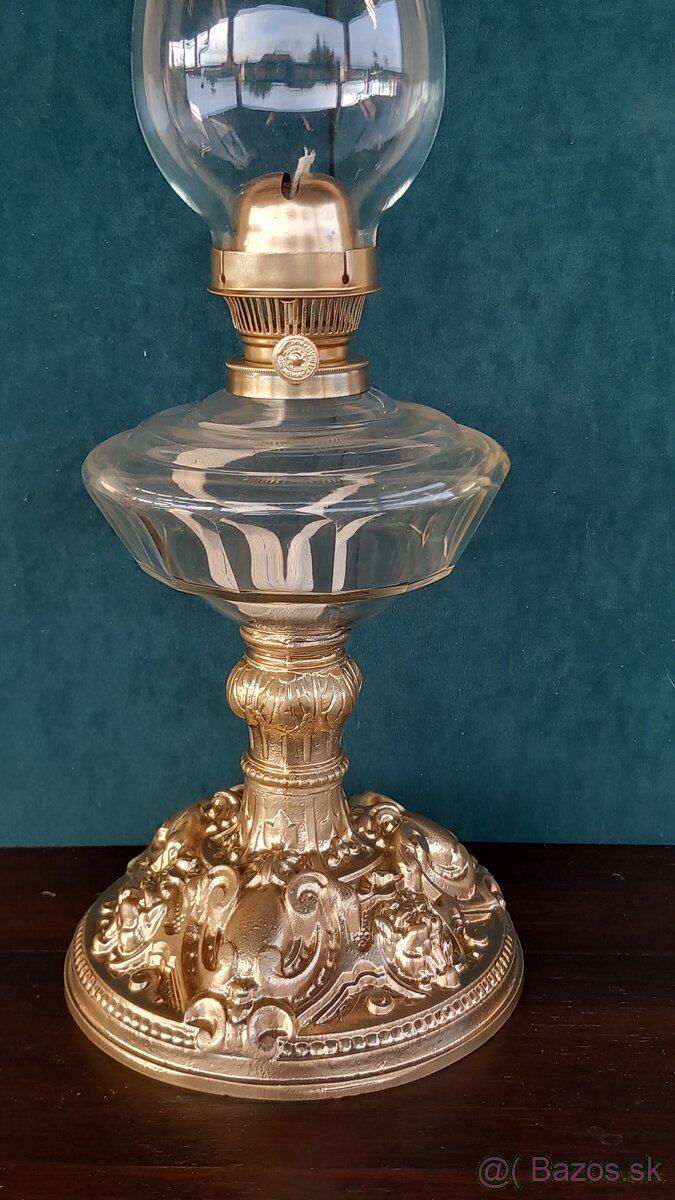 Starožitná petrolejová lampa - 2